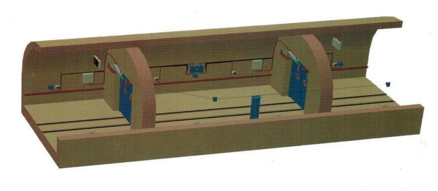 純氣動按鈕式無壓風門
