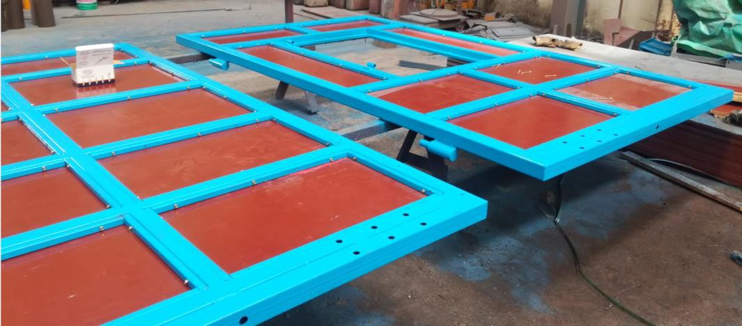 高強度阻燃竹膠板行車風門