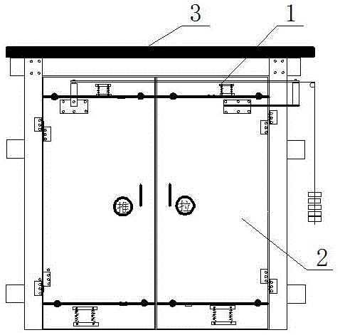 抗變形無壓風門