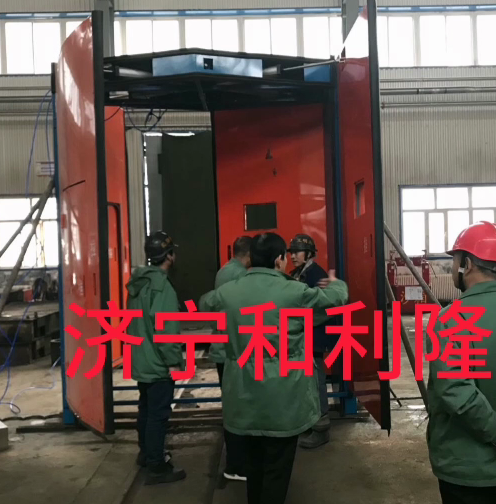 全伺服自動安全承壓連鎖風門