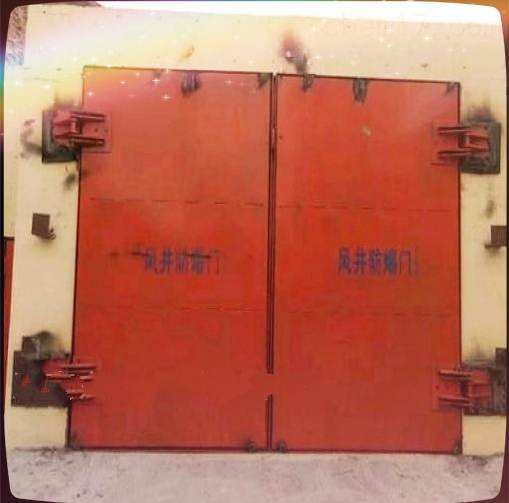煤礦斜井行車全自動(dòng)防爆門