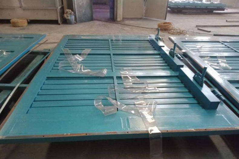 逆止風(fēng)門氣動式百葉窗