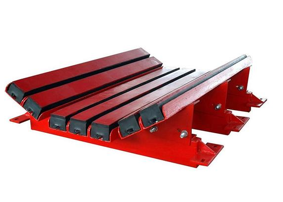 皮帶機(jī)緩沖床安裝位置