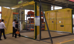 煤礦高分子材料自動(dòng)無(wú)壓風(fēng)門