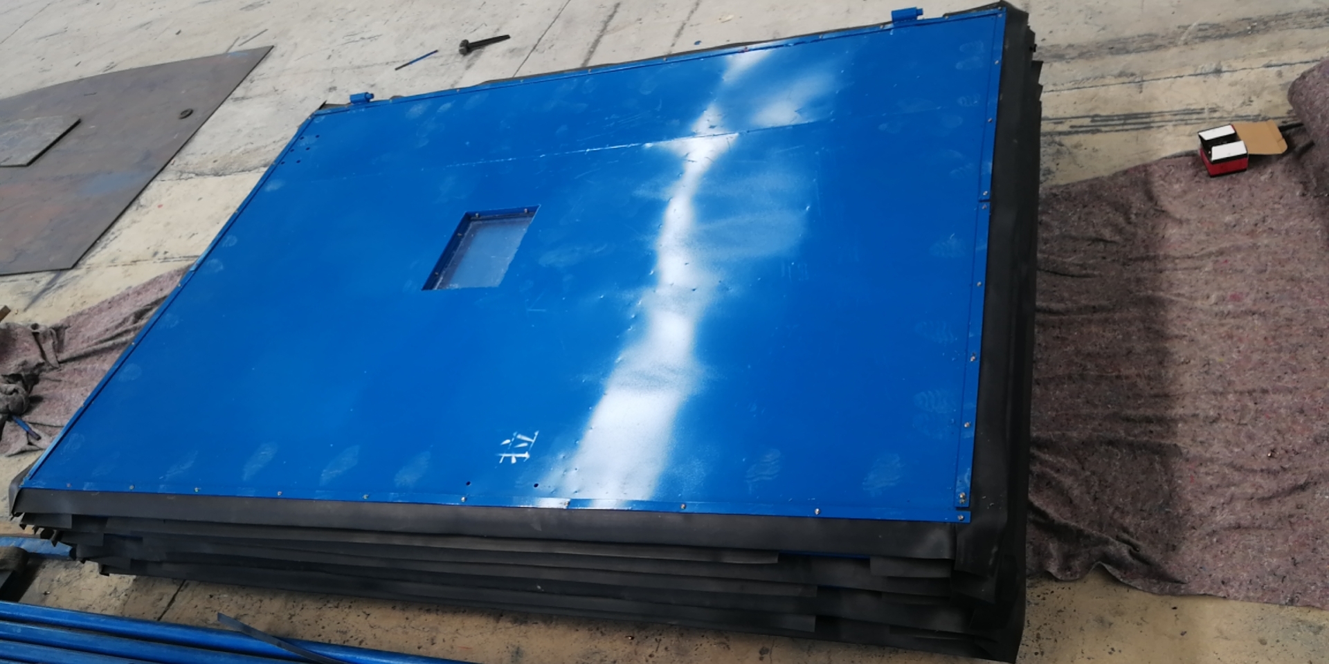 SWM型無壓風(fēng)門(煤礦用)壓力平衡式風(fēng)門