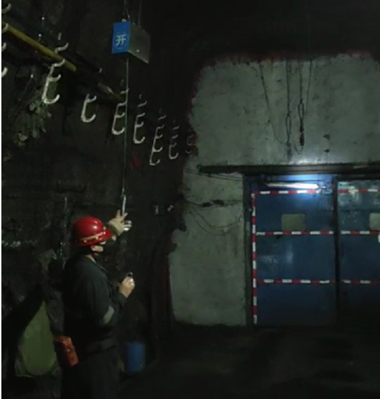 行車?yán)€開(kāi)光裝置方便礦用行車司機(jī)開(kāi)啟的拉繩式氣動(dòng)控制裝置